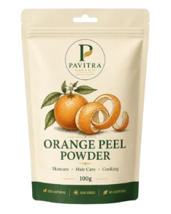Pure Orange Peel Powder | Natural Skin Brightening & Face Pack | No Chemicals |100% Organic